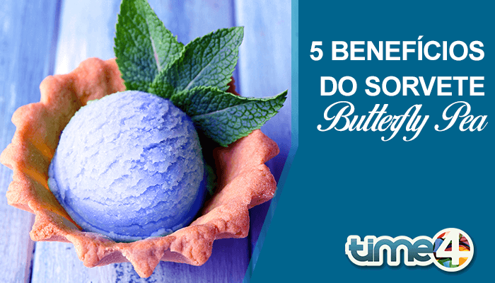 5 benefícios do sorvete whey butterfly pea